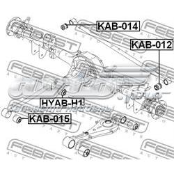 HYAB-H1 Febest suspensión, brazo oscilante, eje trasero, superior