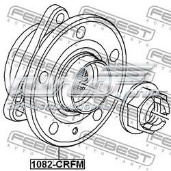 1082-CRFM Febest cubo de rueda delantero