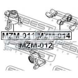 MZM-012 Febest soporte motor izquierdo