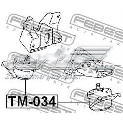 TM-034 Febest almoahada (soporte Del Motor Izquierda / Derecha)