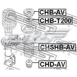 CHSHB-AV Febest caperuza protectora/fuelle, amortiguador delantero