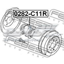 0282-C11R Febest cubo de rueda trasero