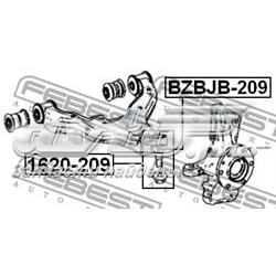 1620-209 Febest rótula de suspensión inferior