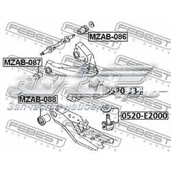 S47P34460 Mazda silentblock de brazo de suspensión delantero superior