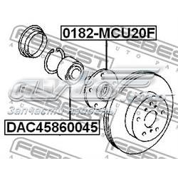 DAC45860045 Febest cojinete de rueda delantero