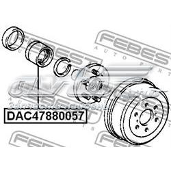 DAC47880057 Febest cojinete de rueda trasero