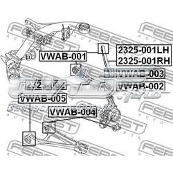  Suspensión, brazo oscilante trasero inferior para Porsche Cayenne 955