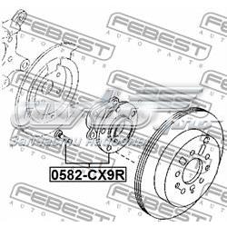 0582-CX9R Febest cubo de rueda trasero