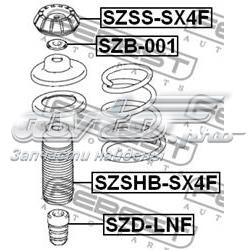 SZSS-SX4F Febest soporte amortiguador delantero