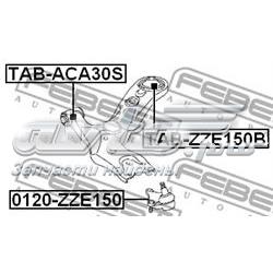 0120-ZZE150 Febest rótula de suspensión inferior