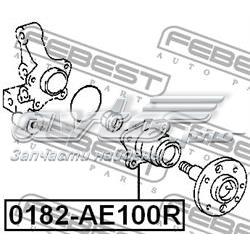 0182-AE100R Febest cojinete de rueda trasero