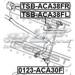 TSB-ACA38FL Febest soporte de estabilizador delantero izquierdo