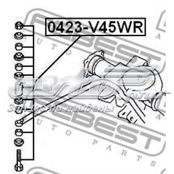 0423-V45WR Febest soporte de barra estabilizadora trasera
