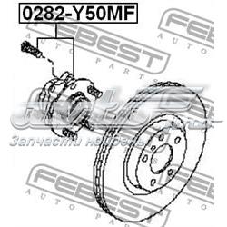 0282-Y50MF Febest cubo de rueda delantero