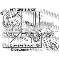 0175ZRE151R Febest juego de reparación, pinza de freno trasero