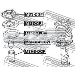 Caja de muelle, Eje delantero, arriba MR369119 Mitsubishi