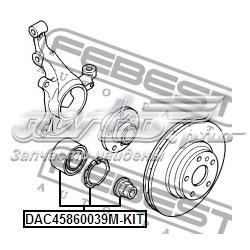 DAC45860039MKIT Febest cojinete de rueda delantero