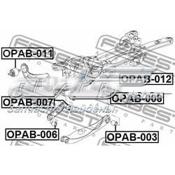 OPAB-007 Febest suspensión, barra transversal trasera, interior