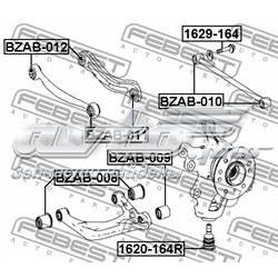 BZAB-011 Febest silentblock de brazo de suspensión trasero superior