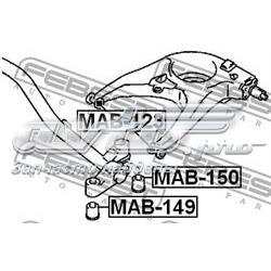 MAB-149 Febest suspensión, cuerpo del eje trasero