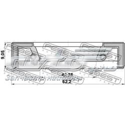 95FAS-54620909X Febest sello de aceite cubo trasero