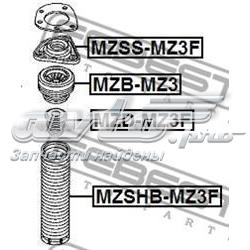 MZDMZ3F Febest almohadilla de tope, suspensión delantera
