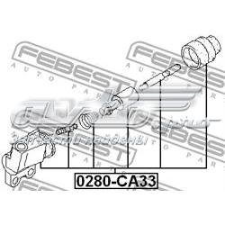 0280A33 Febest cilindro receptor, embrague