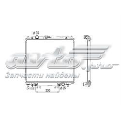 PL031734 Koyorad radiador refrigeración del motor