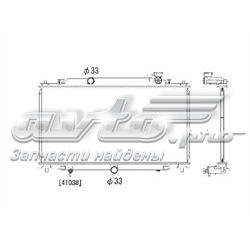 PL062859 Koyorad radiador refrigeración del motor