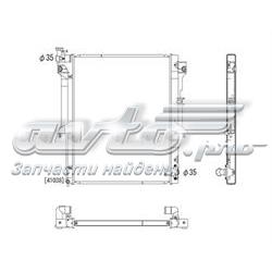 PL032311 Koyorad radiador refrigeración del motor