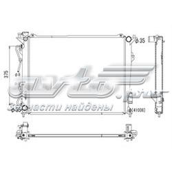 PL812385 Koyorad radiador refrigeración del motor