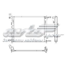 PL812454 Koyorad radiador refrigeración del motor