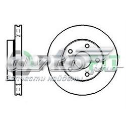 5010-0180 Profit freno de disco delantero