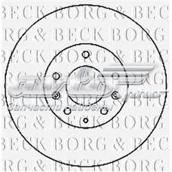 BBD4737 Borg&beck freno de disco delantero