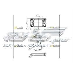 LO 03450 Starline cojinete de rueda trasero