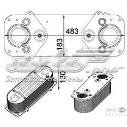 8ML376750521 HELLA radiador de aire de admisión