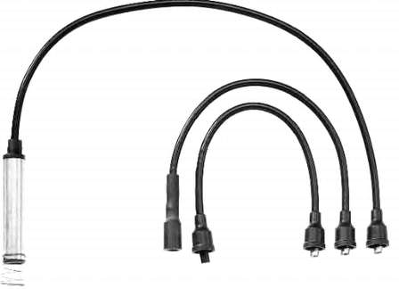 1612484 Opel juego de cables de encendido