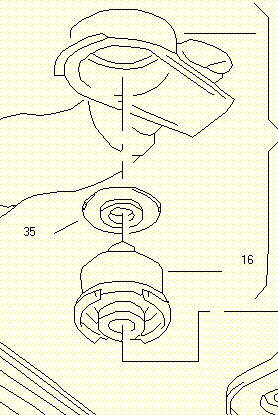 7M0505222C VAG suspensión, cuerpo del eje trasero