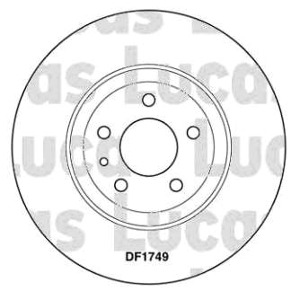 60571548 Fiat/Alfa/Lancia freno de disco delantero