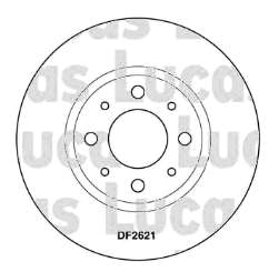 271590 Volvo freno de disco delantero