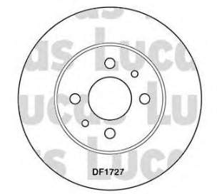 4448411 Fiat/Alfa/Lancia freno de disco delantero