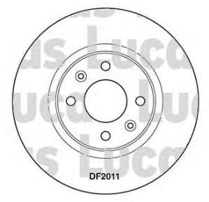 7700764193 Renault (RVI) freno de disco delantero