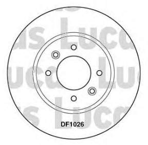 7700764192 Renault (RVI) disco de freno trasero