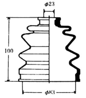 44018SR3951 Honda fuelle, árbol de transmisión delantero exterior