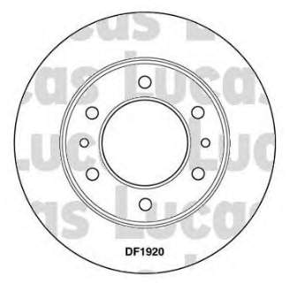 4351235070 Toyota freno de disco delantero