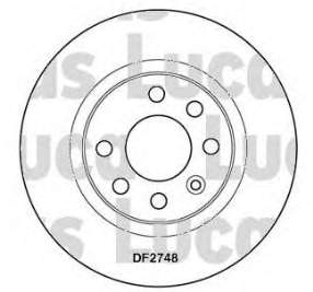 3455719 Volvo freno de disco delantero