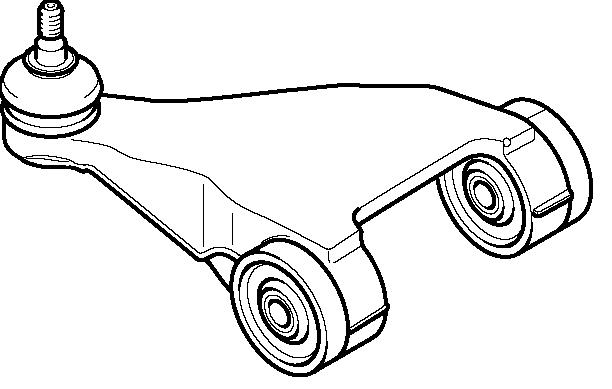 60666021 Fiat/Alfa/Lancia barra oscilante, suspensión de ruedas delantera, superior izquierda