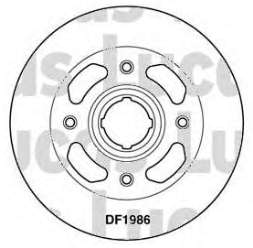  Freno de disco delantero para Mazda 929 1 