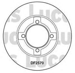 4020616R00 Nissan freno de disco delantero