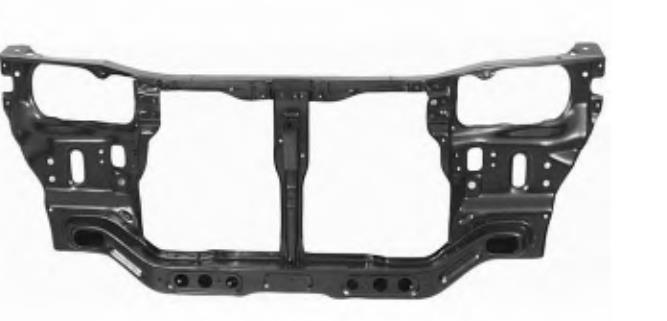  Soporte de radiador completo para Hyundai Accent 2 